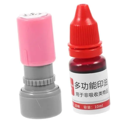 Produktbild: Hohopeti Elegantes Party-accessoire – Handgehaltener Make-up-stempel Mit Roter Blume Für Die Bühne