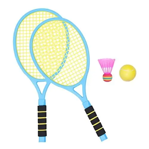 Produktbild: Hohopeti 1 Satz Tennisschläger für Kinder Outdoor-Spielzeug für Kinder Badmintonschläger Nachtspielzeug für Kinder Leichte Tennisschläger kindertennisschläger tennisschläger