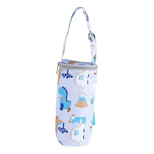 Produktbild: Hohopeti Isolierte Babyflaschentasche Babyflaschen-isoliertasche Fütterungsflaschentasche Grau