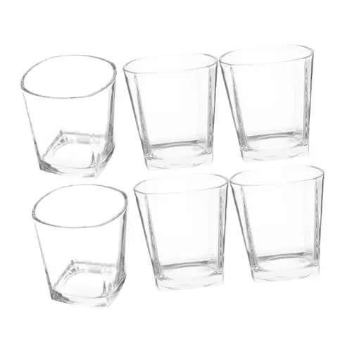 Produktbild: Hohopeti 6St Weinglas Cocktailgläser barzubehör Whiskybecher Schnapsgläser Trinkgläser Bourbon-Gläser Tequila-Gläser Weingläser hawaiianische Partydekorationen Dekorationen für Tanzpartys