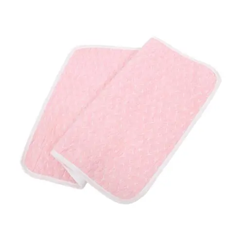 Produktbild: Hohopeti Anti-pee-pad Menstruationseinlage Wickelauflage Für Babys Urinalmatte Für Babys Urinalmatte Für Kleinkinder Wickeltischeinlagen Waschbare Pipi-pads Windeleinlagen Baumwolle Rosa