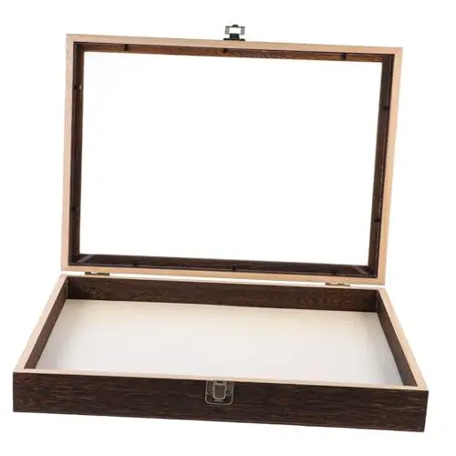Produktbild: Hohopeti Gerahmte Schmetterlings-exemplarbox Aus Holz Und Acryl Insekten-vitrine