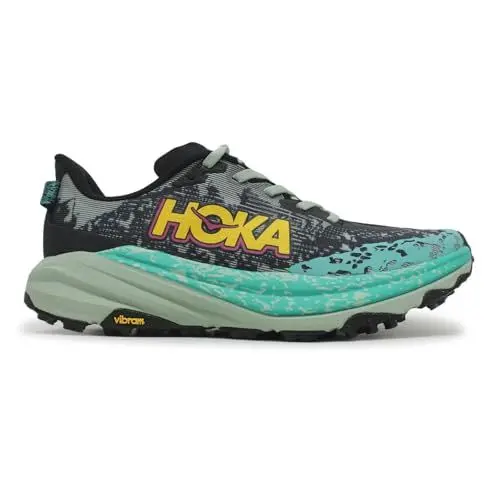 Produktbild: HOKA ONE ONE W Speedgoat 6 Black/Aloe Vera - 9