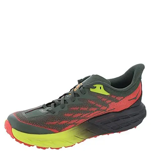 Produktbild: HOKA ONE ONE 1123159-TFST Speedgoat 5 Wide Running Shoes Male Thyme/Fiesta 46