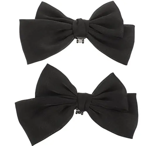 Produktbild: Holibanna 1 Paar Schuhschnalle Schuhclip Schuhclips Für Den Abschlussball Schuhschnallen Für Die Braut Schuhclips Für Pumps Braut Schuhschnallen Stoff Mädchen Hoher Absatz Krawatte