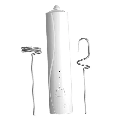 Produktbild: Holibanna 1satz Handheld Milchaufschäumer Mit Usb-ladefunktion Elektrischer Mixer Für Kaffee Eier Und Mehr Kompakte Und Tragbare Rührhilfe Für Küche Und Camping