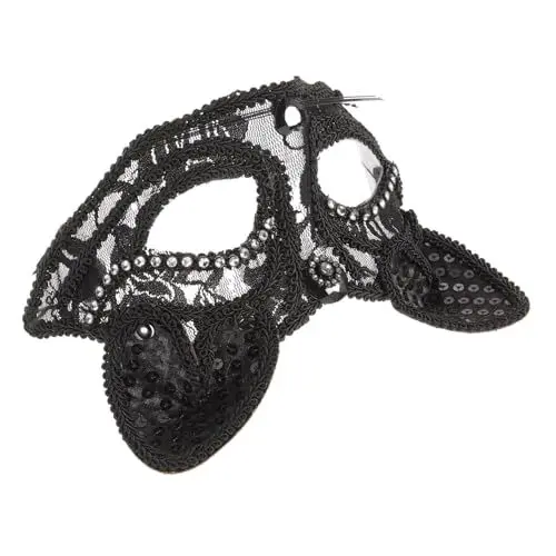 Produktbild: Holibanna 2St Gesichtszubehör Herrenaccessoires japanische Kleidung Tanzparty-Maske Cosplay männliche Maskerademasken Party-Halbmaske Partymaske Karnevalsmaske Requisiten Augenbinde bilden