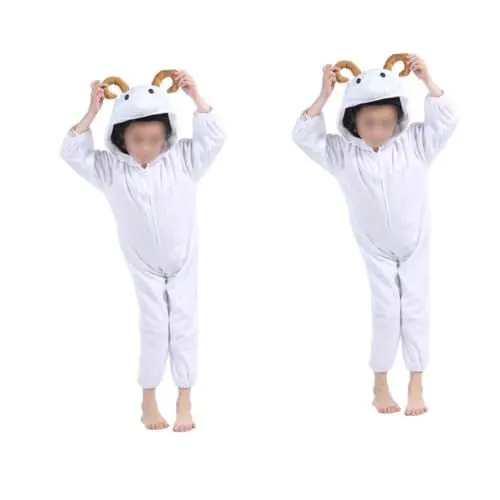 Produktbild: Holibanna 2St Ziegenkostüme für Kinder halloween costume halloween kleidung kinder kleiderstange kinderkleider العاب الاطفال halloween kostü costume Kinderkostüme tierkostüme für kinder
