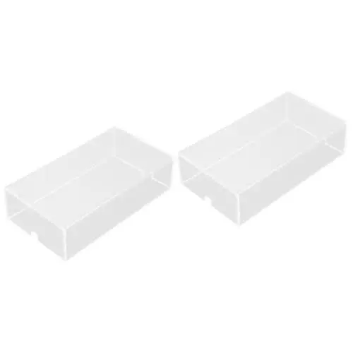 Produktbild: Holibanna 2 Stück -Staubschutz Desktop-Schutz Tischplattenschutz Heimcomputer Büro-Abdeckung Mäuse-Abdeckung Computer-Festplatten-Taschen Acryl- -Hülle Transparente