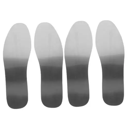 Produktbild: Holibanna 2paar Stainless Steel Anti-puncture Insoles Für Männer Und Frauen Langlebige Und Bequeme Einlegesohlen Für Arbeitsschuhe Rutschfeste Stahlsohlen Für Schuhgrößen