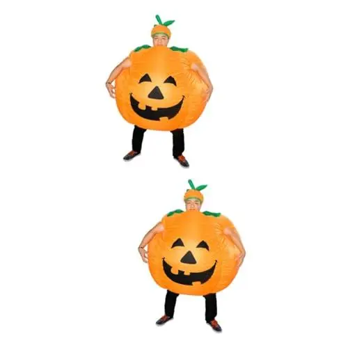 Produktbild: Holibanna 2st Cospaly Kostüme Aufblasbares Kostüm Bekleidung Matrosenhut Urlaubskostüm Cosplay-kostüme Kostüme Für Erwachsene Partykostüm Glow-kostüm Hollyn-kostüme Kleider Kürbis Requisiten