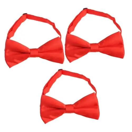 Produktbild: Holibanna 3St seidenband bändchen ripsband ziehschleifenband schleifenband schultüte Männer Fliege ribbon Musikband Fliege Smoking Fliege formelle Fliege Krawatte Blumen erhalten Bräutigam