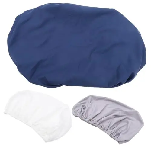 Produktbild: Holibanna 3 Stck. Teiliges Mikrofaser Babybettwäsche Atmungsaktive Junge Mädchen Bettlaken für Babybetten Weiß Passend für Matratzen Waschbar und Langlebig