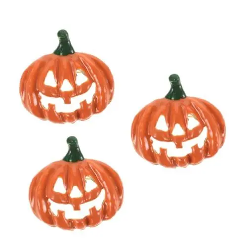 Produktbild: Holibanna 3stücke Halloween Kürbis Brosche Delikate Gruselige Kürbis-anstecknadel Für Frauen Dekorative Brosche Für Kleidung Schals Und Hüte Hochwertiges Zinklegierungsmaterial Für