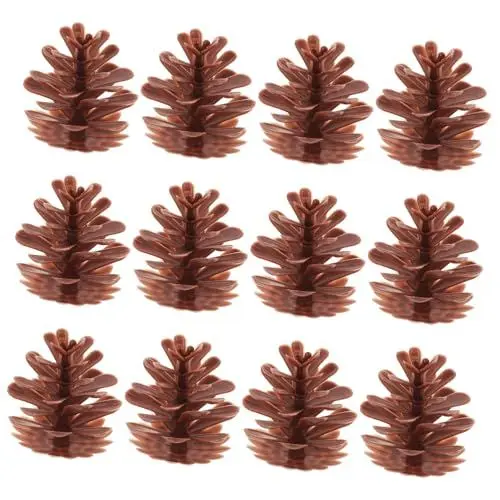 Produktbild: Holibanna 50 Stück Natürliche Mini-tannenzapfen Kleine Tannenzapfen Zum Basteln Tannenzapfen-Ornamente Für Kranzgirlanden Herbst-Weihnachtsbaum DIY-hochzeitsdekor