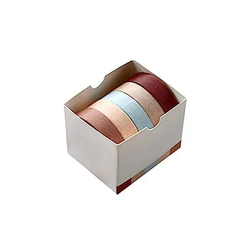 Produktbild: Holibanna 5 Stück Teiliges Washi Tape Papierklebeband Einfach Klebend und Rückstandsfrei Entfernbar Vielseitig Dekorativ für Fotoalben Journale Wandkunst und Möbel Papier