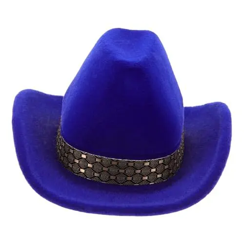 Produktbild: Holibanna Anruf Kasten Cowboyhut-kästchen Ehering-Box Ring-Display-Halter, Foto-Requisite Ausstellungsregale deko Cowboy-Hut-Fall Ohrringe Ausstellungsstand Vitrine