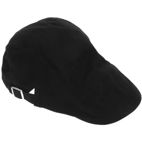 Produktbild: Holibanna Beret Hut Modischer Newsboy Stil Einfarbig Für Freizeitaktivitäten Und Verschiedene Outfits Für Erwachsene Und Senioren Geeignet