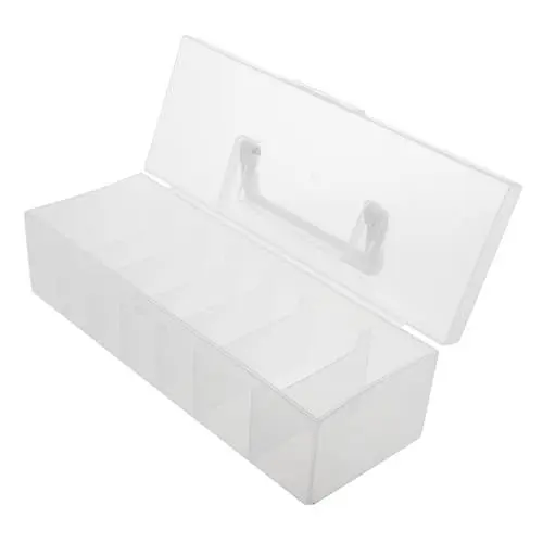 Produktbild: Holibanna Box Für Saatgut Aus Kunststoff Transparente Aufbewahrungsbox Für Samenpakete Unterteilung Für Bessere Organisation Feuchtigkeits Und Verdichtungsbeständig Für Aufbewahrung Von Saat