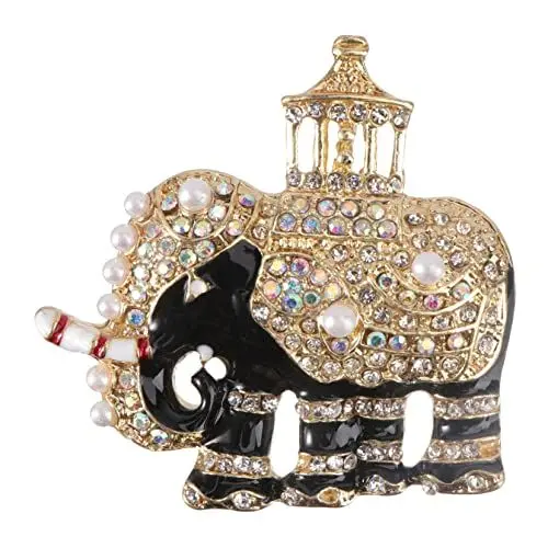 Produktbild: Holibanna Brosche Strass Anzug Corsagen Kleidung Zubehör Party Prop Reiseandenken Jubiläumsfeiern Geschäftsgeschenke Bühnenauftritte Kostümpartys