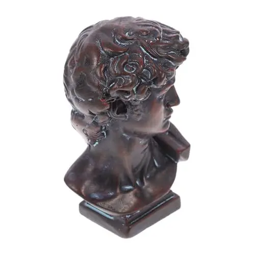 Produktbild: Holibanna David Statue aus Kunstharz Kleiner Skulptur Römische Büste für Zuhause Kreatives Dekorationsstück