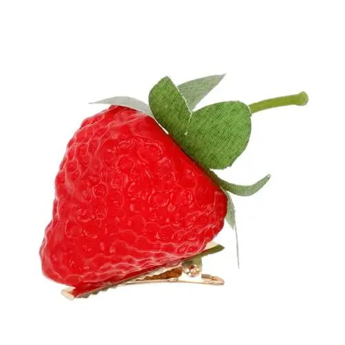 Produktbild: Holibanna Erdbeer-haarspange Haarschmuck Für Frauen Mädchen Mit Aufmerksamkeitsstarkem Design Für Anlässe