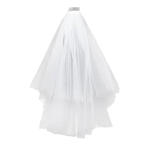 Produktbild: Holibanna Brautschleier Aus Von Wedding Veil Für Die Braut Reinweiß Flauschig
