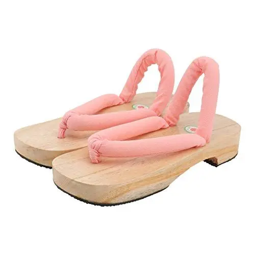 Produktbild: Holibanna Frauen Japanischen Traditionellen Clogs Geta Sandalen Kimono Holz Clogs Hausschuhe Sandalen 1 Paar
