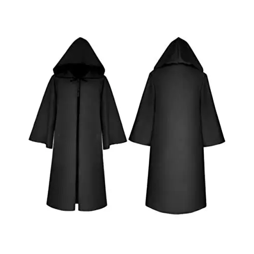 Produktbild: Holibanna Halloween Umhang Für Mit Kapuze Zauberumhang Für Kostümpartys Karneval Und Halloween Robe Mit Ärmeln Für Eindrucksvolles Cosplay Und Schaurigen Look
