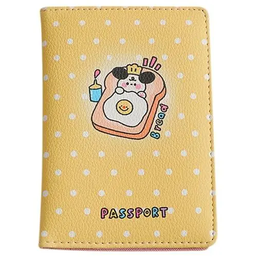 Produktbild: Holibanna Für Reisepass Aus Pu- Kartenhalter Reisepassbehälter Schlichtes Design Reisepasstasche Dokumentenhalter Für Damen Organisierter Reisepass-Organizer