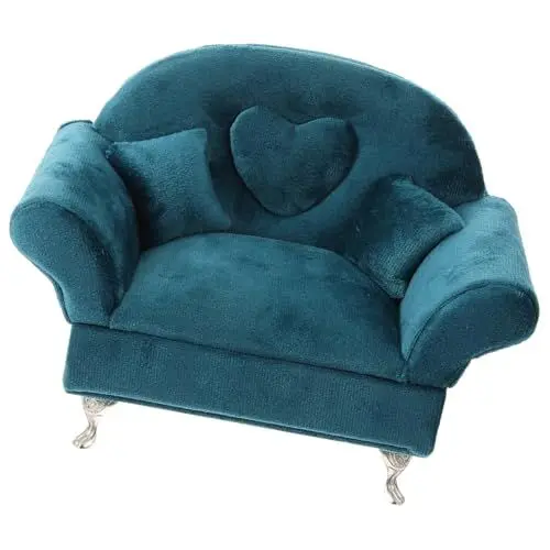 Produktbild: Holibanna Kasten Sofa-Schmuckkästchen Sofa-Ringhalter Möbel-Schmuckkästchen Couch Ohrring-Organizer Aufbewahrungsbox für Schmuck leichter Luxus Aufbewahrungskiste Souvenir-Box Sofasessel