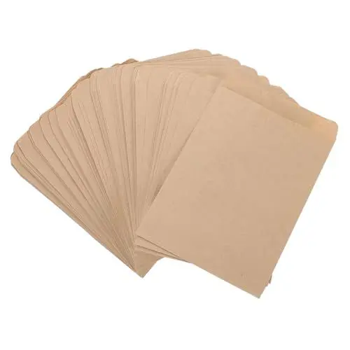 Produktbild: Holibanna Lebensmittelverpackung Aus Kraftpapier 100 Stück Saatgutumschläge Lagerung Für Mais Reis Und Gemüse Haltbare Aufbewahrungsbeutel