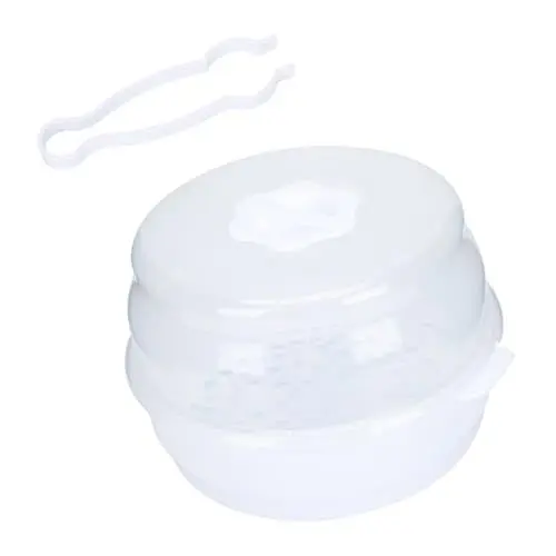 Produktbild: Holibanna Mikrowellensterilisator für Babyflaschen Material Tragbar für Milchflaschen Babyprodukte Hygienisch zu Verwenden für Zuhause Unterwegs