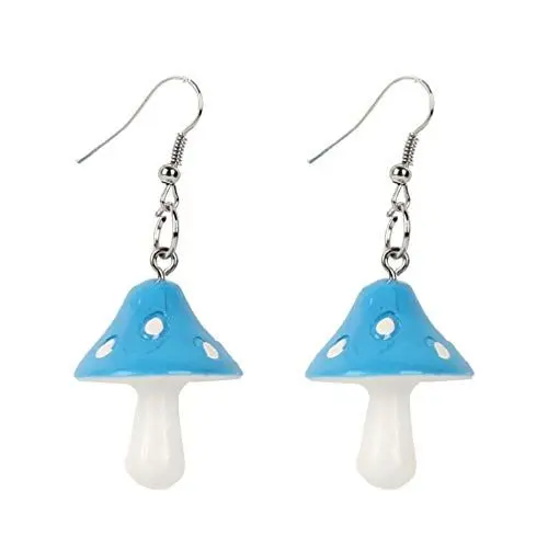 Produktbild: Holibanna Tropfen-Ohrringe Aus Harz - Mini-Ohrringe Mit Fruchtscheiben - Schmuck-Anhänger Ohrstecker Für Damen - Einfacher Plastik Zubehör Mit Obstdekor