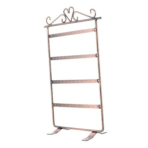 Produktbild: Holibanna Eleganter Metallhandwerk-ohrring- 48 Durchlöchert Schmucksache-ausstellungsstand-einfache Installation