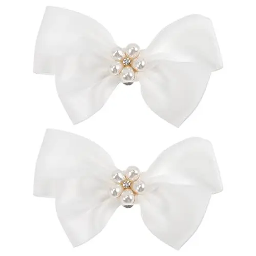 Produktbild: Holibanna Schleife Knoten Kristall Schuhe Clips Strass Perlen Schuhanhänger Schnürsenkel Clips DIY Dekorative Schuhclips Schuhzubehör für Turnschuhe Und Freizeit