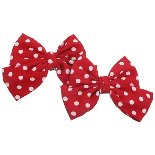 Produktbild: Holibanna Schleife Schuhclips Einfarbig Punkte Schuhschnalle Elegante Hochzeit Party Schuhe Dekoration Tasche Kleidung Haar-Accessoires Für Wohnungen Pumps Schuhe