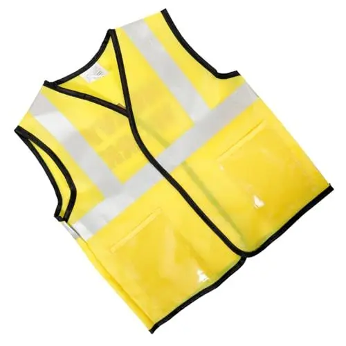 Produktbild: Holibanna Sicherheitsweste für Jungen und Mädchen Reflektorweste Warnweste für Jungen Bauweste für Jungen und Mädchen Fluoreszierend
