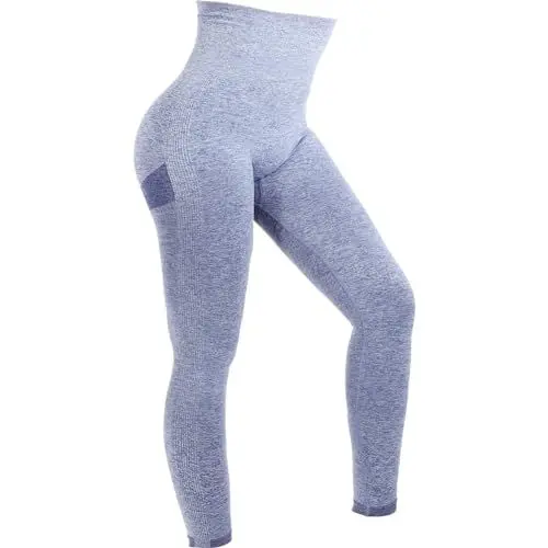 Produktbild: Holibanna Yogahosen Für Damen Hoch Tailliert Eng Anliegend Atmungsaktives Gewebe Workout-leggings Fitness-essentials