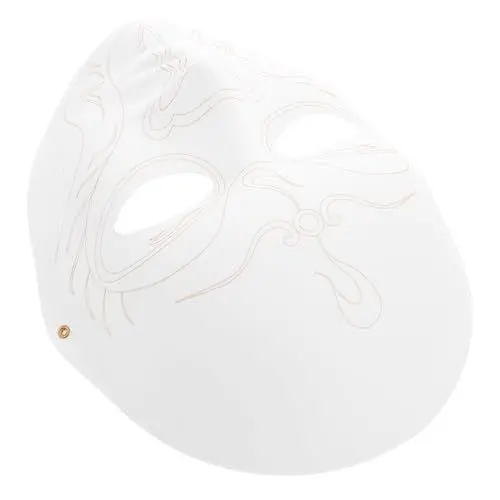 Produktbild: Holibanna Gruseliges Papier Unbemalt Für Halloween Basteln Dekorative Maskerade