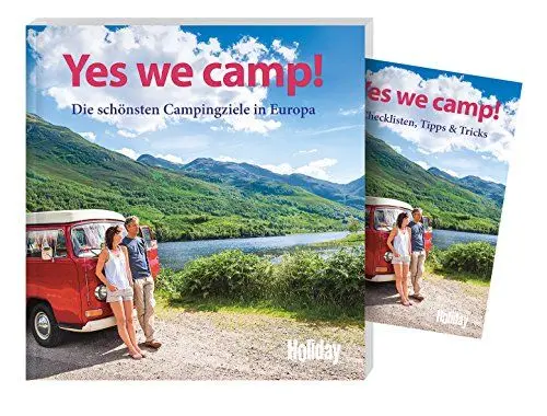 Produktbild: HOLIDAY Reisebuch: Yes we camp! Europa: Die schönsten Campingziele in Europa
