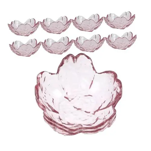 Produktbild: HOLIDYOYO Dip-sauce-schüsseln-set in Blumenform Saucenschalen Glasschalen Gewürzteller Für Chips