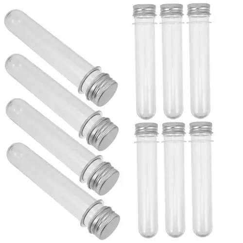 Produktbild: HOLIDYOYO Tragbare Süßigkeitenflaschen Aus Kunststoff 40 Ml Empfindliche Reagenzgläser für Hochzeiten für Den Hausgebrauch