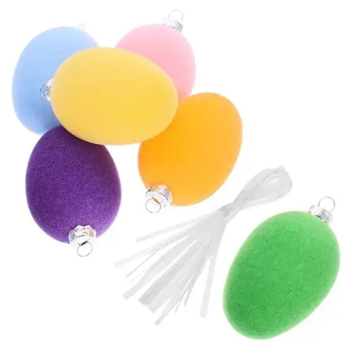 Produktbild: HOLIDYOYO Ostern Decor Festival Decor Prop Eier Ornament Ostern Hängen Ornament Festival Szene Hängen