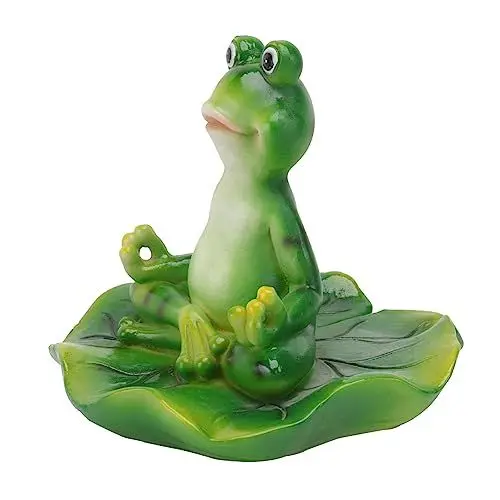 Produktbild: HOLIDYOYO Schwimmende Froschdekoration Froschform-Kunstwerk Für Schwimmbecken & Vorgeformt