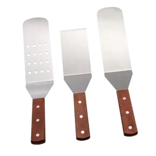 Produktbild: HOLIDYOYO 1 Satz 3st Pizzaspatel Grillwerkzeuge Grillset Grillzubehör Für Den Grill Pizzapfanne Pizzaschaufel Praktisches Pizzawerkzeug Käse-shaker Tortenheber Spachtel Pizzaheber Bambus