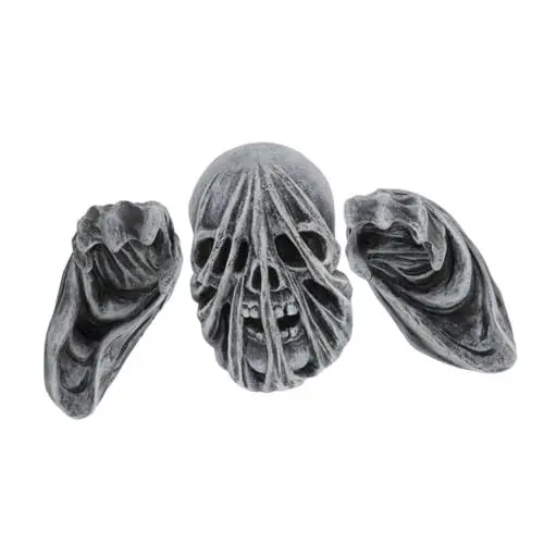 Produktbild: HOLIDYOYO Leichenschädel Halloween Großes Gespenst Wandkunst Halloween Party Requisite