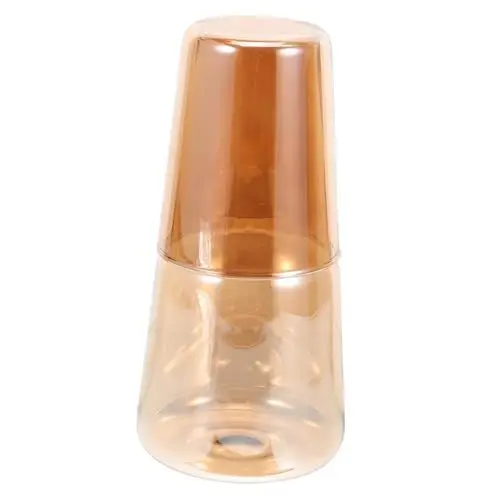 Produktbild: HOLIDYOYO Glas Wasser Flasche Tasse Nacht Desktop 800ml Gesundheit-sicher Abendessen Party Verwenden