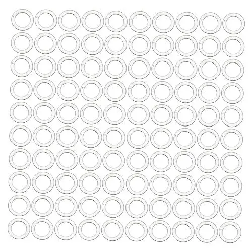 Produktbild: HOLIDYOYO 100 Stücke Gardinen Raffhalter ...
