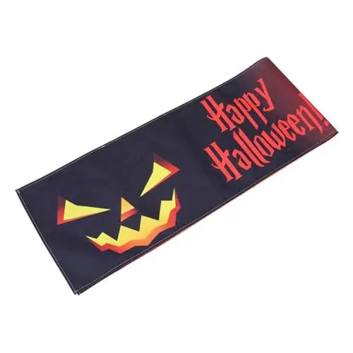 Produktbild: HOLIDYOYO Verschiedene Halloween Dacoratin Tischläufer Glatte Tischdecke Party Layout Tischdecke Gothic